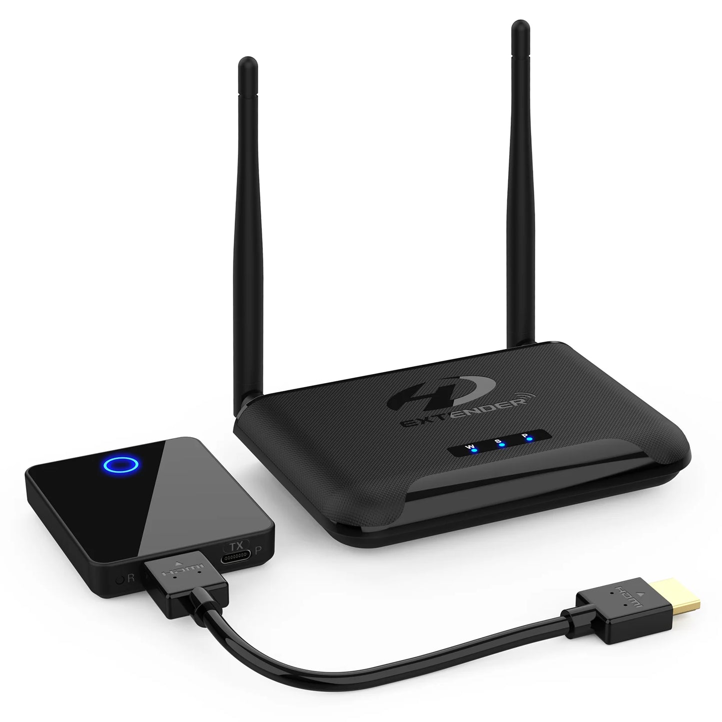1080p Wireless HDMI Transmitter Receiver 60M Video Sender Hdmi Extender for DVD Camera Notebook PC To TV Projector Meeting Share - Allinoneshop-24