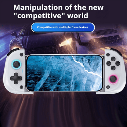 AM-X5mini Wireless Mobile Phone Gaming Controller with Cooling Fan Bluetooth Stretchable Gamepad for Android/iOS/Steam/PC C Allinoneshop-24