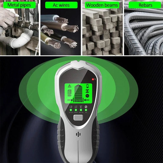 1 Piece Stud Finder Wall Scanner 4 In 1 Electronic Stud Sensor Edge Center Locator - Allinoneshop-24