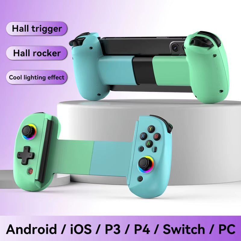 BSP D8 RGB Tablet Controller Wireless Handle for Switch Game Bluetooth Stretching Joystick for P3 P4 Android IOS Gamepad Allinoneshop-24