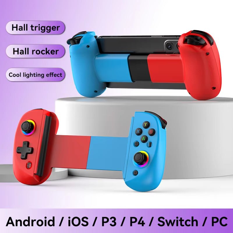 BSP D8 RGB Tablet Controller Wireless Handle for Switch Game Bluetooth Stretching Joystick for P3 P4 Android IOS Gamepad Allinoneshop-24