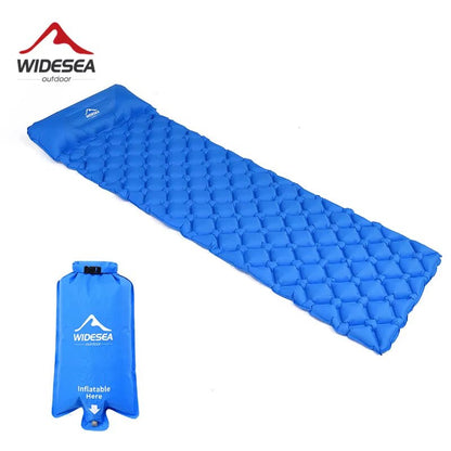 Camping Sleeping Pad Inflatable Air Mattresses Outdoor Mat Furniture Bed Ultralight Cushion Pillow Hiking Trekking Allinoneshop-24