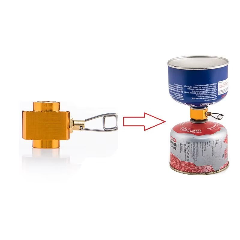 Camping Stove Propane Refill Adapter Gas Burner Gas Filling Butane Cylinder Tank LPG Saver Camping Equipment Allinoneshop-24
