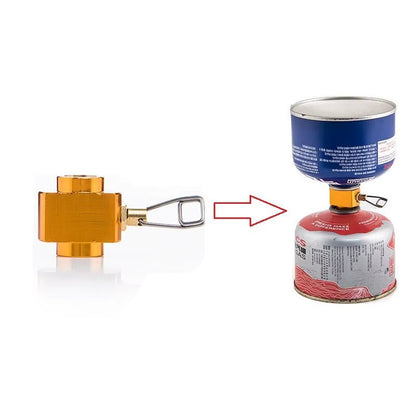Camping Stove Propane Refill Adapter Gas Burner Gas Filling Butane Cylinder Tank LPG Saver Camping Equipment Allinoneshop-24