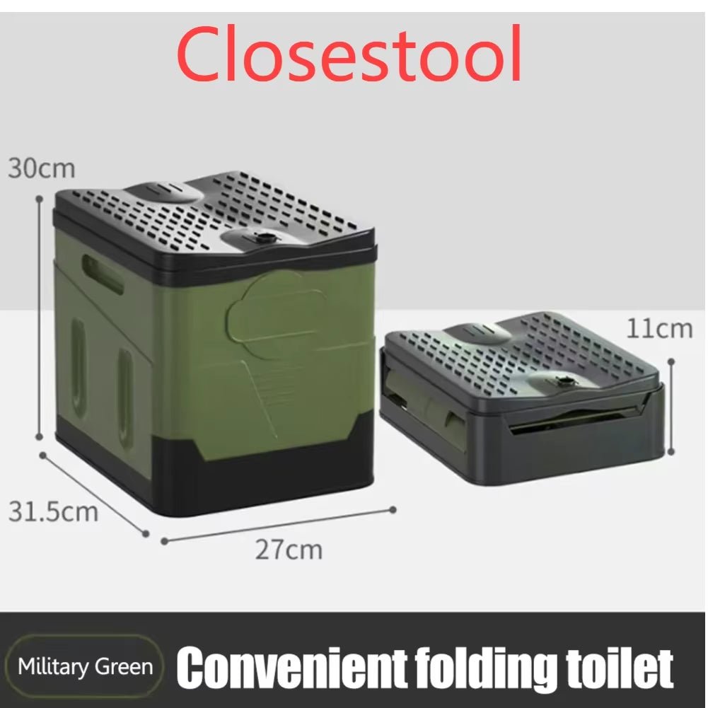 Camping Tent One-Touch Tent with Canopy Folding Waterproof Tent Outdoor Camping Supplies Portable Beach Tent Shower Toilet Tent Allinoneshop-24