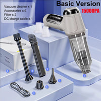 Car Vacuum Cleaner 95000PA Strong Suction Handheld Wireless Vacuum Cleaner for Car Household Portable Vacuum Cleaner Blower Allinoneshop-24