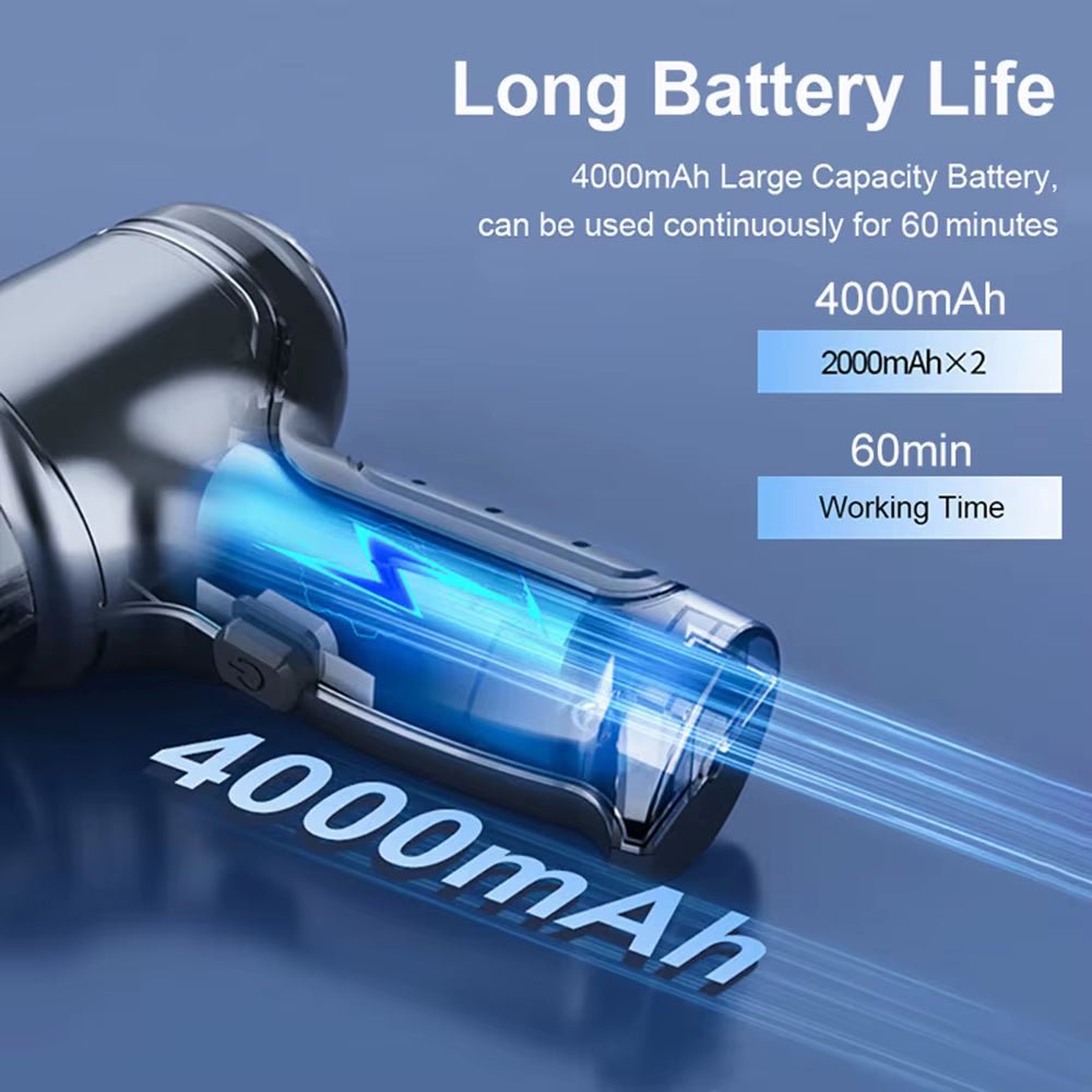 Car Vacuum Cleaner 95000PA Strong Suction Handheld Wireless Vacuum Cleaner for Car Household Portable Vacuum Cleaner Blower Allinoneshop-24