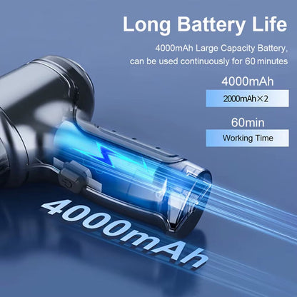 Car Vacuum Cleaner 95000PA Strong Suction Handheld Wireless Vacuum Cleaner for Car Household Portable Vacuum Cleaner Blower Allinoneshop-24