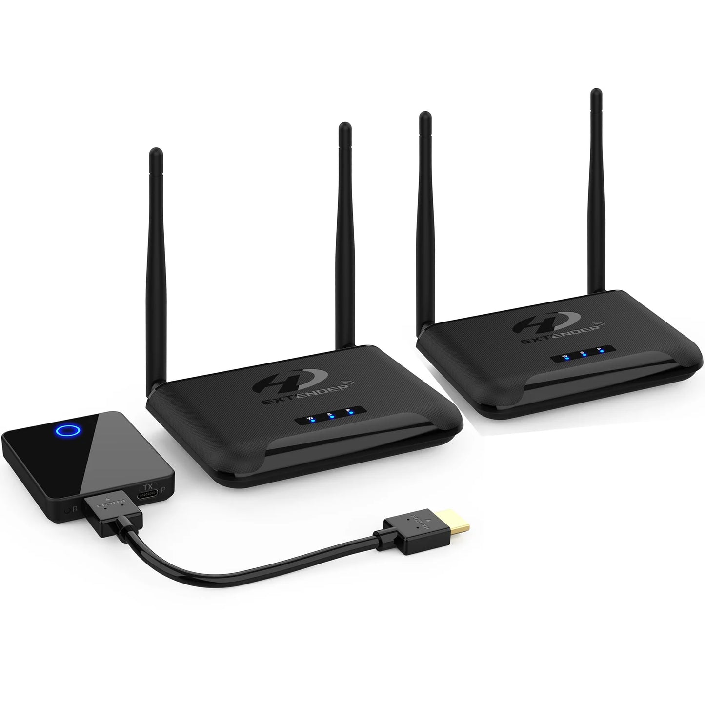 1080p Wireless HDMI Transmitter Receiver 60M Video Sender Hdmi Extender for DVD Camera Notebook PC To TV Projector Meeting Share - Allinoneshop-24