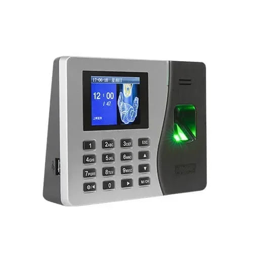 003 K14 Fingerprint Biometric Time Recorder And Attendance System Device For Employee Time In and Time Out Optional battery - Allinoneshop-24