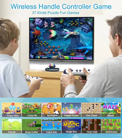 Dance Mat Game for TV / PC Motion Sensing Double User with Two Wireless Handle Controllers Non-Slip Massage Yoga Pads Allinoneshop-24