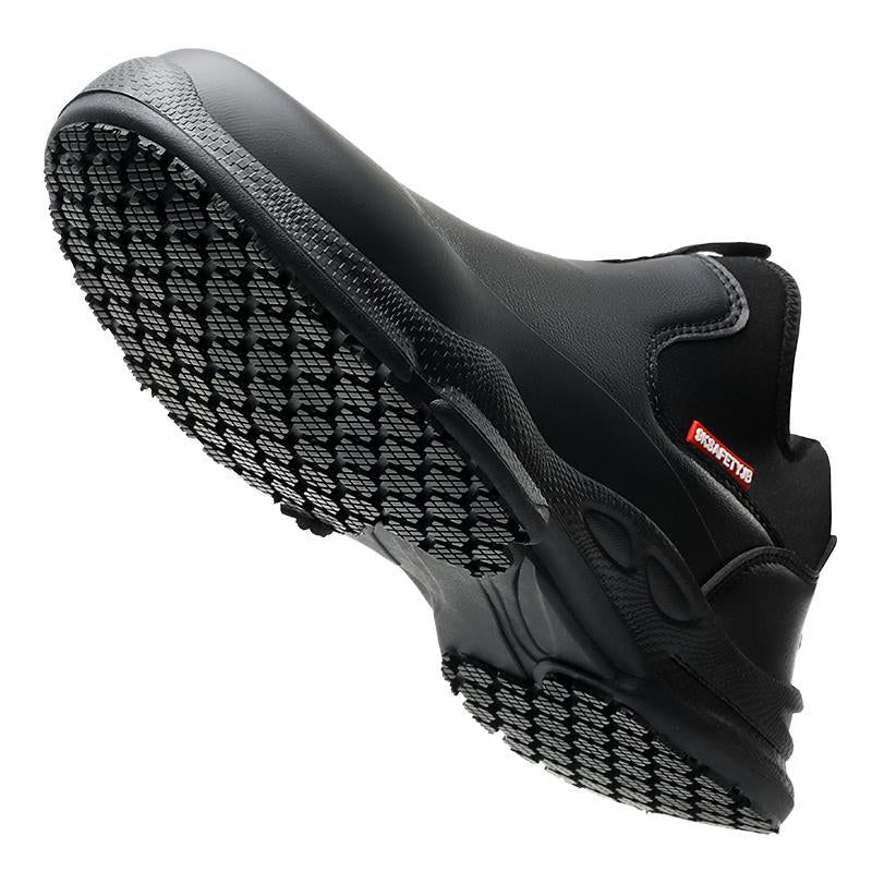 Desai Working Shoes Chef Shoes Waterproof Comfortable anti Slip Shoes for Men Food Service Chef Kitchen Non Slip Work Shoes Slip on Water Resistant SF926 Allinoneshop-24