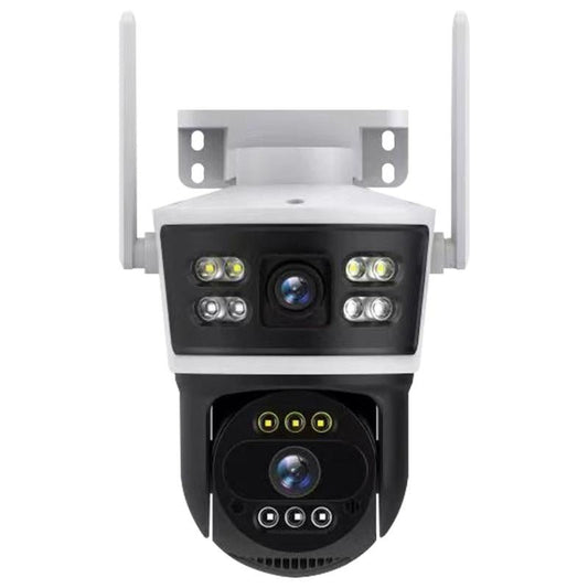 Dual Lens 10X Zoom Wireless Security Camera | Outdoor CCTV System with Color Night Vision | AI Motion Tracking | IP66 Waterproof | No Monthly Fee Homesecurity2.4G/ Wifi Indoor Light Allinoneshop-24