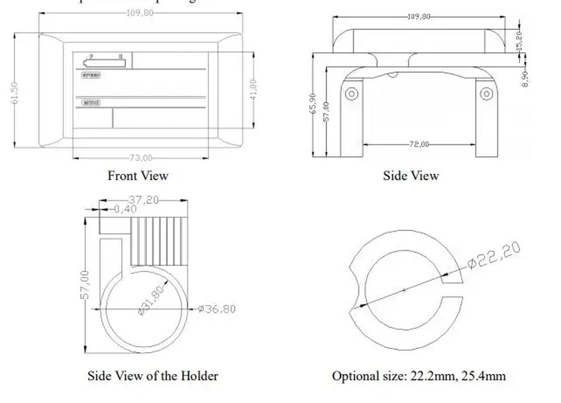 Ebike Controller Display SW900 Electric LCD Meter CSC 36/48V 250/350/500/1000/1500W Dual Mode Controller for Mtb/Fat Hub Motor Allinoneshop-24