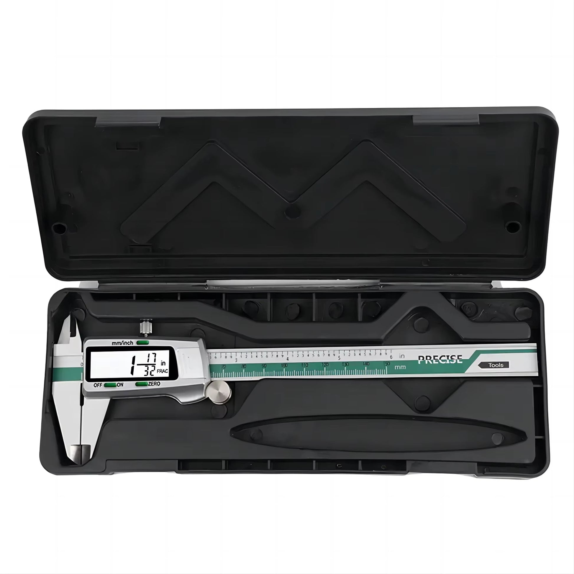 ET50 150Mm Digital Caliper Stainless Steel Fraction / MM / Inch 0.01Mm High Precision for Mechanical Components Measure Allinoneshop-24