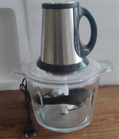 Factory Wholesale Kitchen Home Vegetable Meat Chopper Food Processor Stainless Steel 2L 3L 5L Mincer Electric Meat Grinders Allinoneshop-24