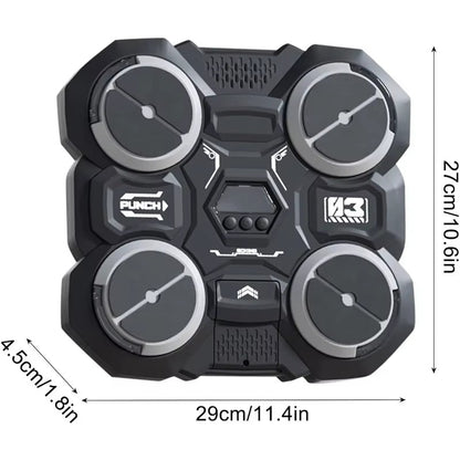 Funny Music Boxing Machine for Children Smart Music Boxing Machine Wall Mounted Decompression Wall Target Toys Boxing Trainer Allinoneshop-24