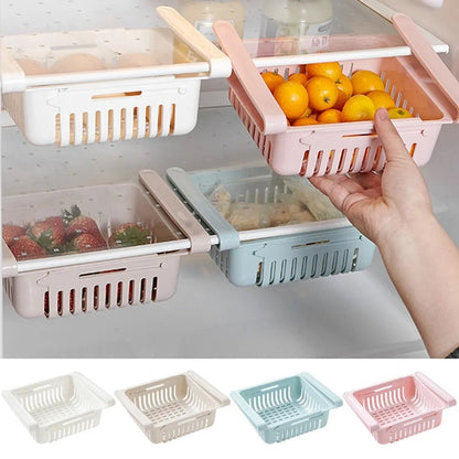 Hanging Kitchen Organizer Refrigerator Egg Fruit Storage Box Drawer Baskets Kitchen Accessories Fridge Organizer Shelf Allinoneshop-24