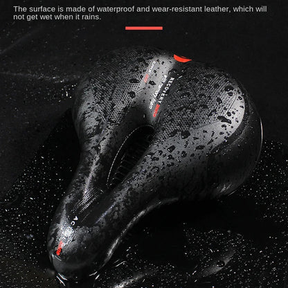 Hollow Breathable Bicycle Saddle MTB Road Bike Saddle Shock Absorbing Comfortable Big Butt Bike Seat Bicycle Accessories Allinoneshop-24