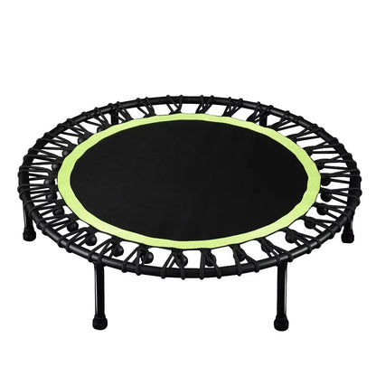 Indoor Elastic round Trampoline with Handle Fitness Gym Equipment Mini Trampoline Fitness Jumping Allinoneshop-24