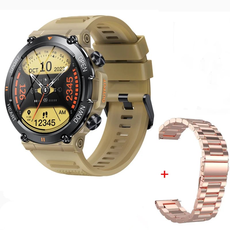 K56PRO Smart Watch Men Fitness Tracker Bluetooth Call Smartwatch Sport Modes Heart Rate Blood Pressure Monitor for Android IOS Allinoneshop-24