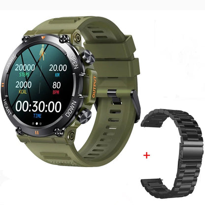 K56PRO Smart Watch Men Fitness Tracker Bluetooth Call Smartwatch Sport Modes Heart Rate Blood Pressure Monitor for Android IOS Allinoneshop-24