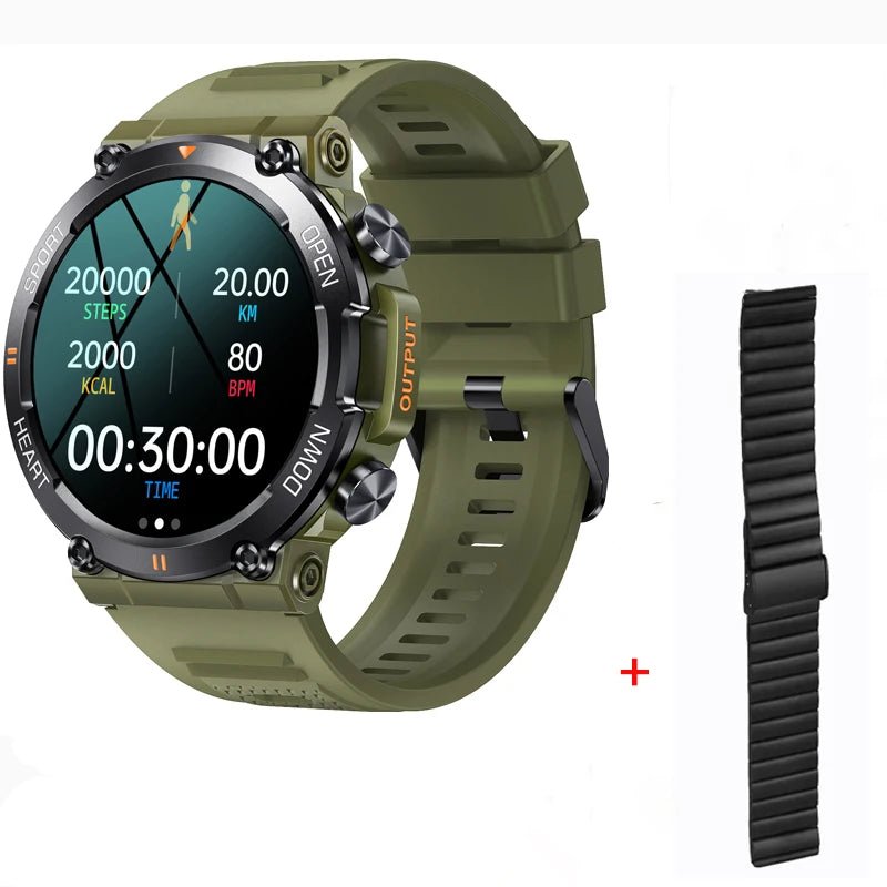 K56PRO Smart Watch Men Fitness Tracker Bluetooth Call Smartwatch Sport Modes Heart Rate Blood Pressure Monitor for Android IOS Allinoneshop-24