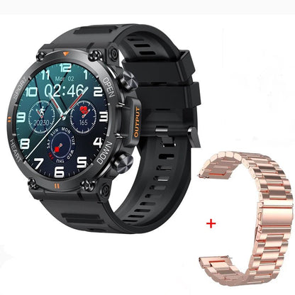 K56PRO Smart Watch Men Fitness Tracker Bluetooth Call Smartwatch Sport Modes Heart Rate Blood Pressure Monitor for Android IOS Allinoneshop-24