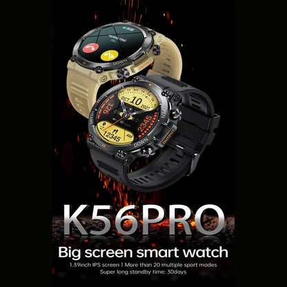K56PRO Smart Watch Men Fitness Tracker Bluetooth Call Smartwatch Sport Modes Heart Rate Blood Pressure Monitor for Android IOS Allinoneshop-24