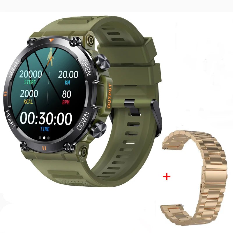 K56PRO Smart Watch Men Fitness Tracker Bluetooth Call Smartwatch Sport Modes Heart Rate Blood Pressure Monitor for Android IOS Allinoneshop-24