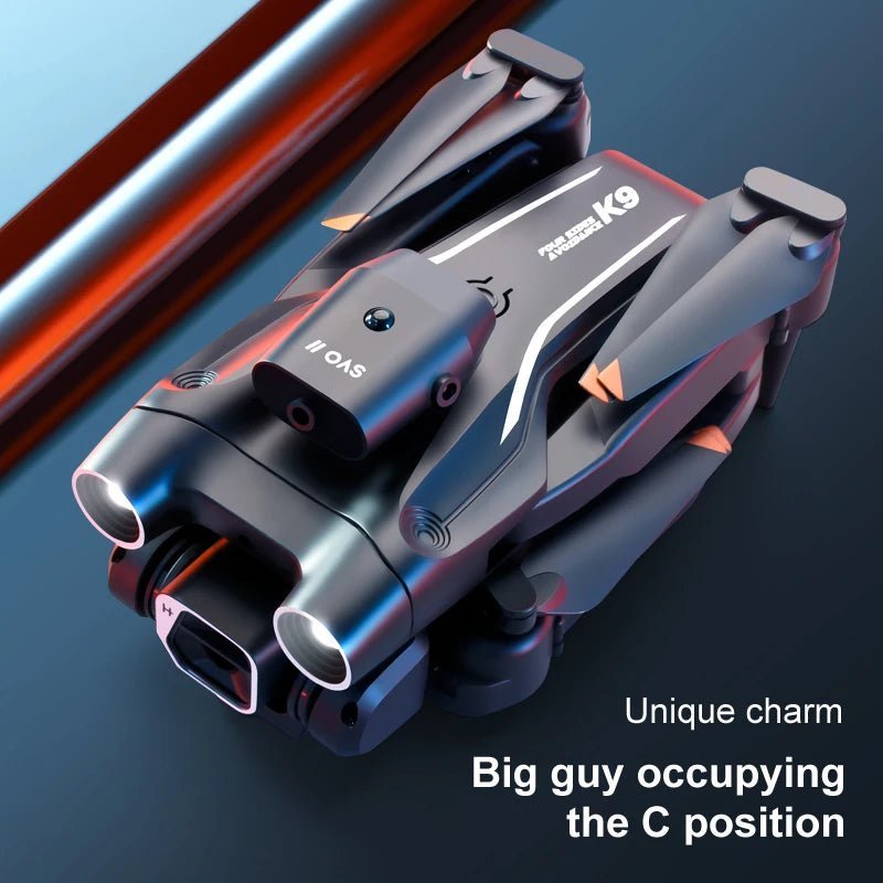 K9 Mini Drones Camera 10K Foldable FPV RC Drone Quadcopter for Adults and Beginners with 360° Active Obstacle Avoidance Toys Allinoneshop-24