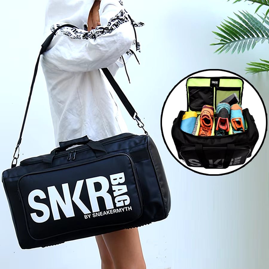 Large Multiple Compartment Sport Training Gym Bags Men Sneaker Gym Bag Shoes Packing Cube Organizer Waterproof Shoulder Bag SNKR Allinoneshop-24