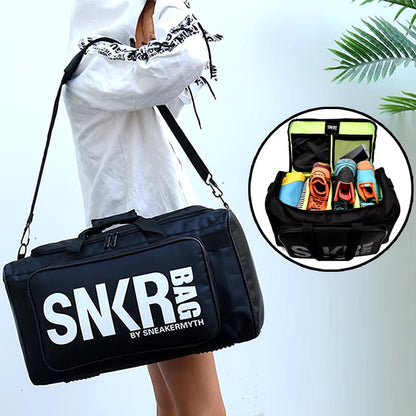 Large Multiple Compartment Sport Training Gym Bags Men Sneaker Gym Bag Shoes Packing Cube Organizer Waterproof Shoulder Bag SNKR Allinoneshop-24