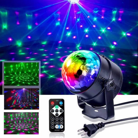 LED Crystal Color Magic Ball Lights Rotating RGB LED Stage Light Bulb Lamp for Ktv Bar Disco Party DJ Christmas Effect Decro Allinoneshop-24