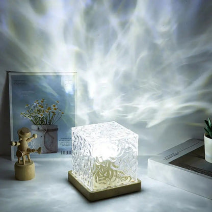 Light Projector Rotating Ocean Wave Projector 16 Colors Changing Remote Control Plug-Play LED Projector Water Wave Lamp Allinoneshop-24