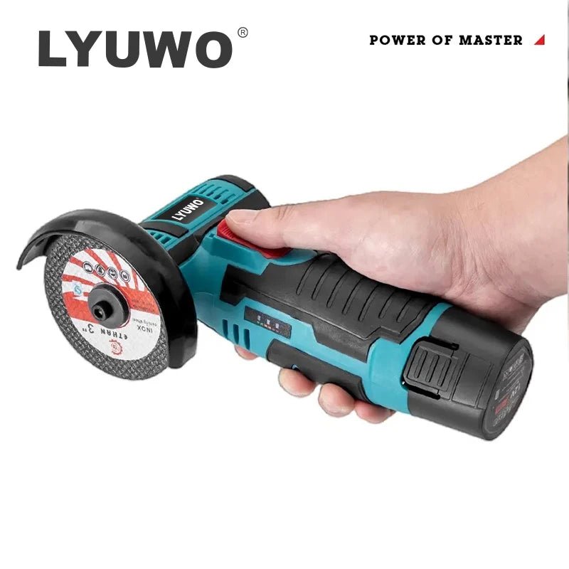LYUWO Micro Angle Grinder, Filling Grinder for Diamond Cutting, Wireless Power Tool, 12V Allinoneshop-24