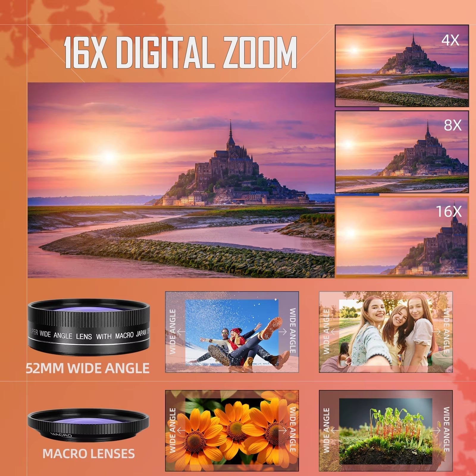 Macro Lens 4K Pink Digital Camera Flip Screen Selfie Camera 48MP Youtube Vlog WIFI Network Camera 16X Digital Zoom Allinoneshop-24