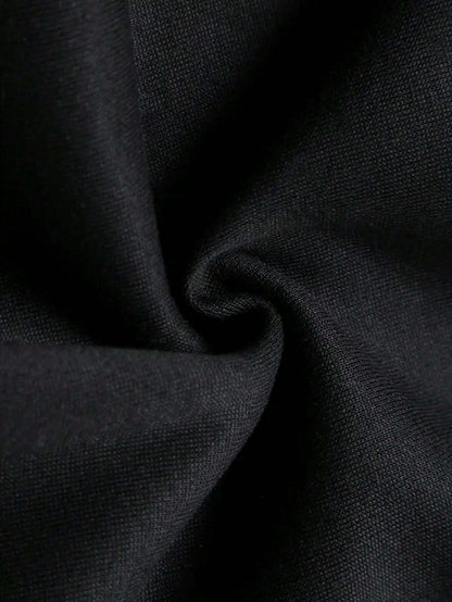 Manfinity Dauomo Men'S Letter Printed Striped Baseball Jacket Allinoneshop-24