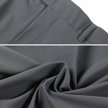 Mens Dress Pants Trousers 2024 Summer New Thin Breathable Solid Casual High Elastic Slim Fit Suit Pants Streetwear Men Clothing Allinoneshop-24