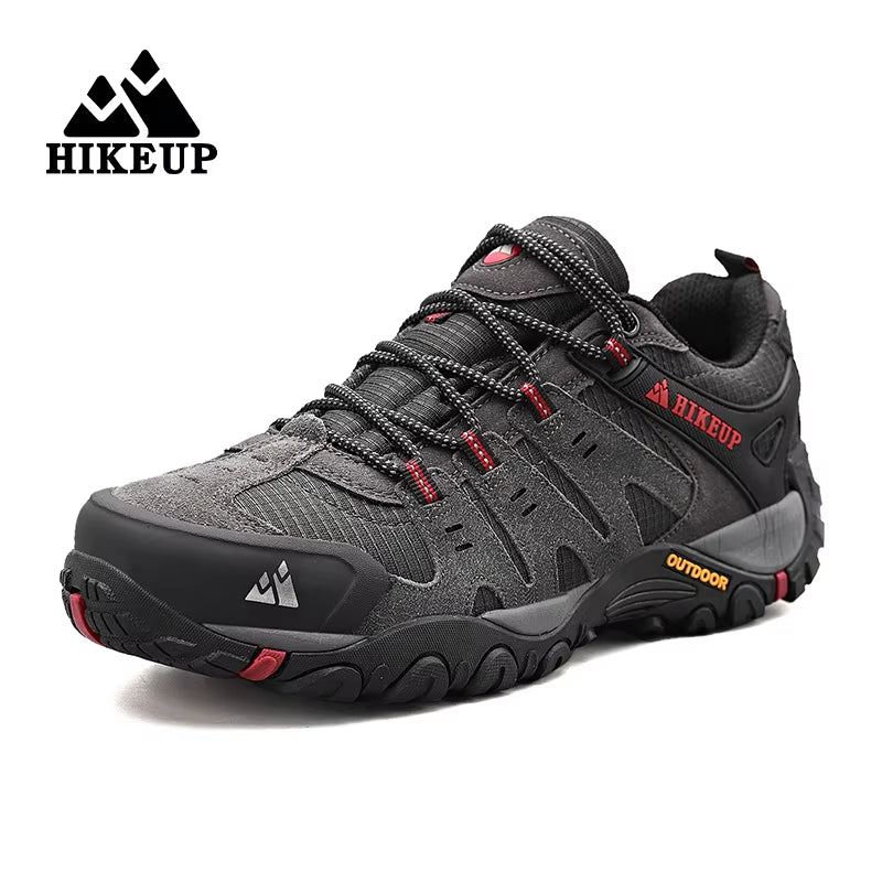Men'S Hiking Shoes Suede Leather Outdoor Shoes Wear-Resistant Men Trekking Walking Hunting Tactical Sneakers Allinoneshop-24