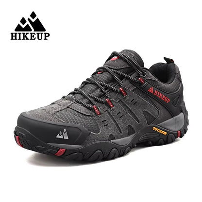 Men'S Hiking Shoes Suede Leather Outdoor Shoes Wear-Resistant Men Trekking Walking Hunting Tactical Sneakers Allinoneshop-24