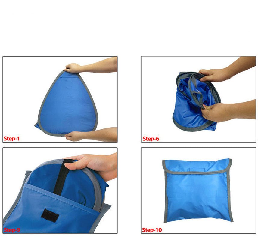 Mini Portable Beach Shade Awning Head Pop-Up Mobile Windproof Beach Sun Shade Camp Tent Allinoneshop-24