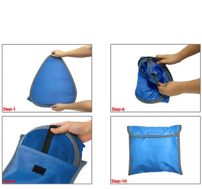 Mini Portable Beach Shade Awning Head Pop-Up Mobile Windproof Beach Sun Shade Camp Tent Allinoneshop-24