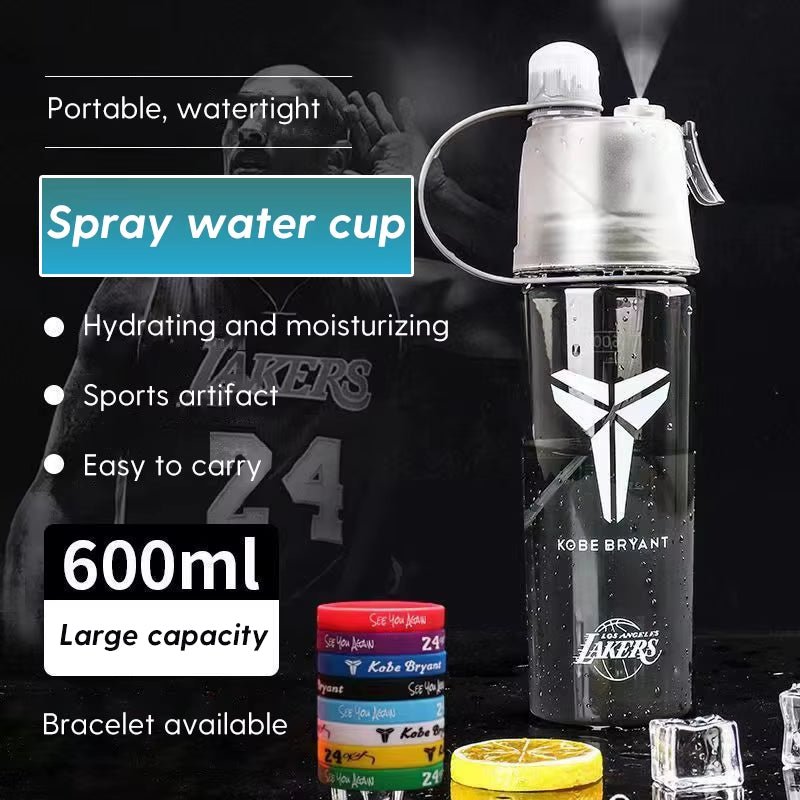 Misting Water Bottle 2In1 Mist with No Leak Drinkware Riding Climbing Mist Kettle Outdoor Sport Moisturizing Spray Water Bottle Allinoneshop-24