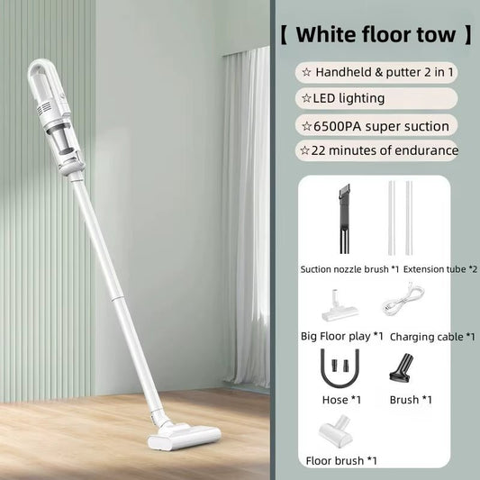 Multifunction Home-Appliance 6500Pa Cleaning Machine Powerful Wireless Car Vacuum Cleaner Metal Strainer Portable Handheld Allinoneshop-24