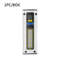 NEW Design Super Bright LED Source Work Lamp with Magnet Alarm SOS Key Chain Power Bank Waterproof Emergency Flashlight Allinoneshop-24