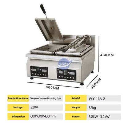 New Electric Hot Plate Multi-Functional Cooking Device for Dumpling Frying and Pancake Frying Allinoneshop-24