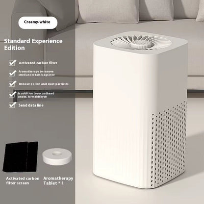 New Home Use USB Desktop Air Purifier HEPA Aromatherapy Odor Removal Dust Removal Electric Battery for Indoor Use Cross-Border Allinoneshop-24