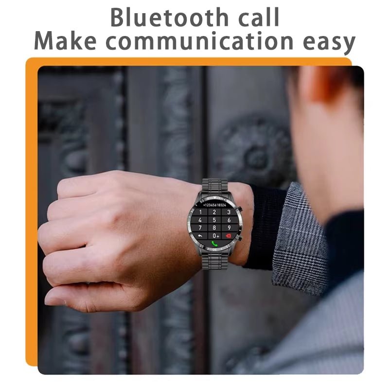 New Smart Watch Men Bluetooth Call Watch IP67 Waterproof Sports Fitness Bracelet for Android IOS Clock Men Smartwatch+Box Allinoneshop-24