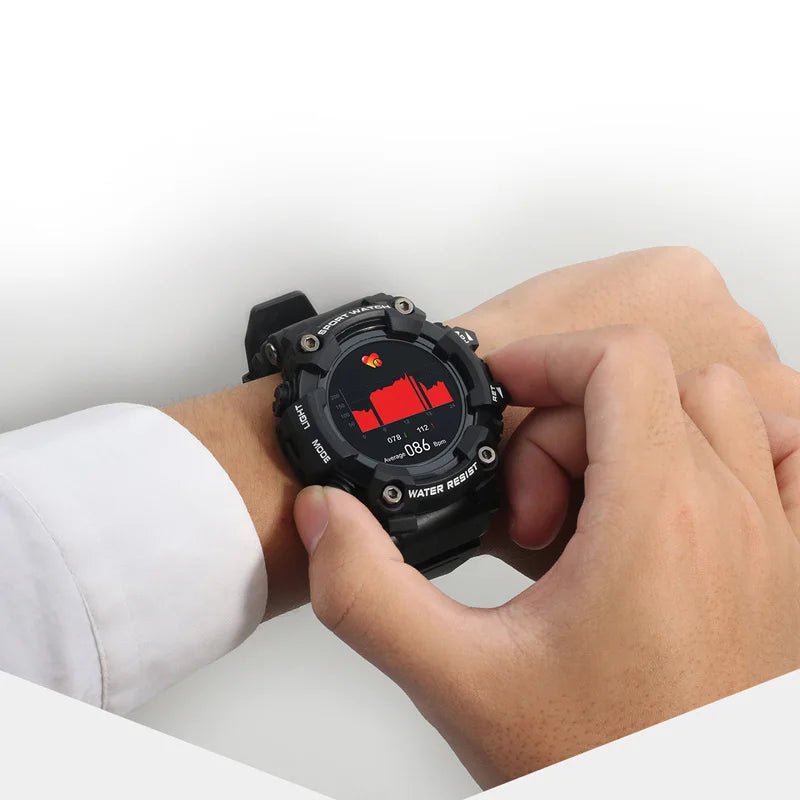 New Waterproof Smart Watch Men Heart Rate Blood Pressure Monitor Weather Sport Fitness Tracker Smartwatch for Android Ios Allinoneshop-24